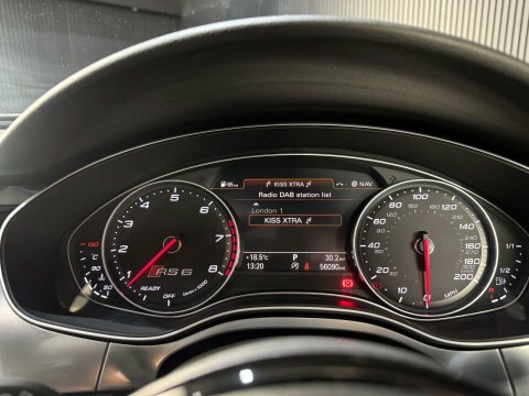 Audi RS6 4.0 Tfsi V8 Performance Tiptronic Quattro Euro 6 Grey #41