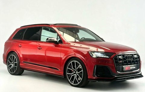 Audi SQ7 4.0 Tdi V8 GU69VKW Red #5