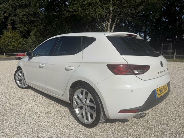 Seat Leon 2.0 Tdi Fr Hatchback Euro 6 Ss White #6