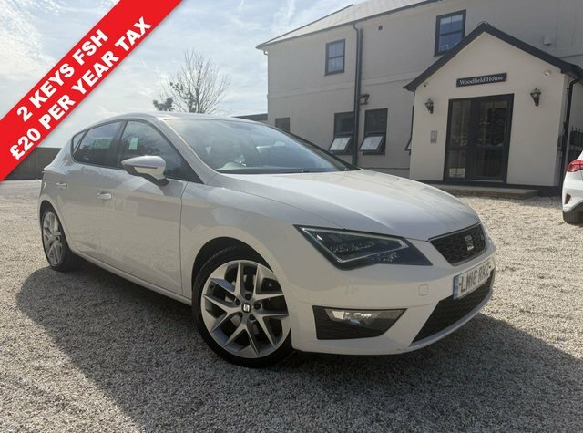 Seat Leon 2.0 Tdi Fr Hatchback Euro 6 Ss White
