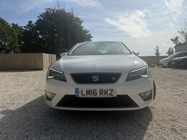 Seat Leon 2.0 Tdi Fr Hatchback Euro 6 Ss White #2