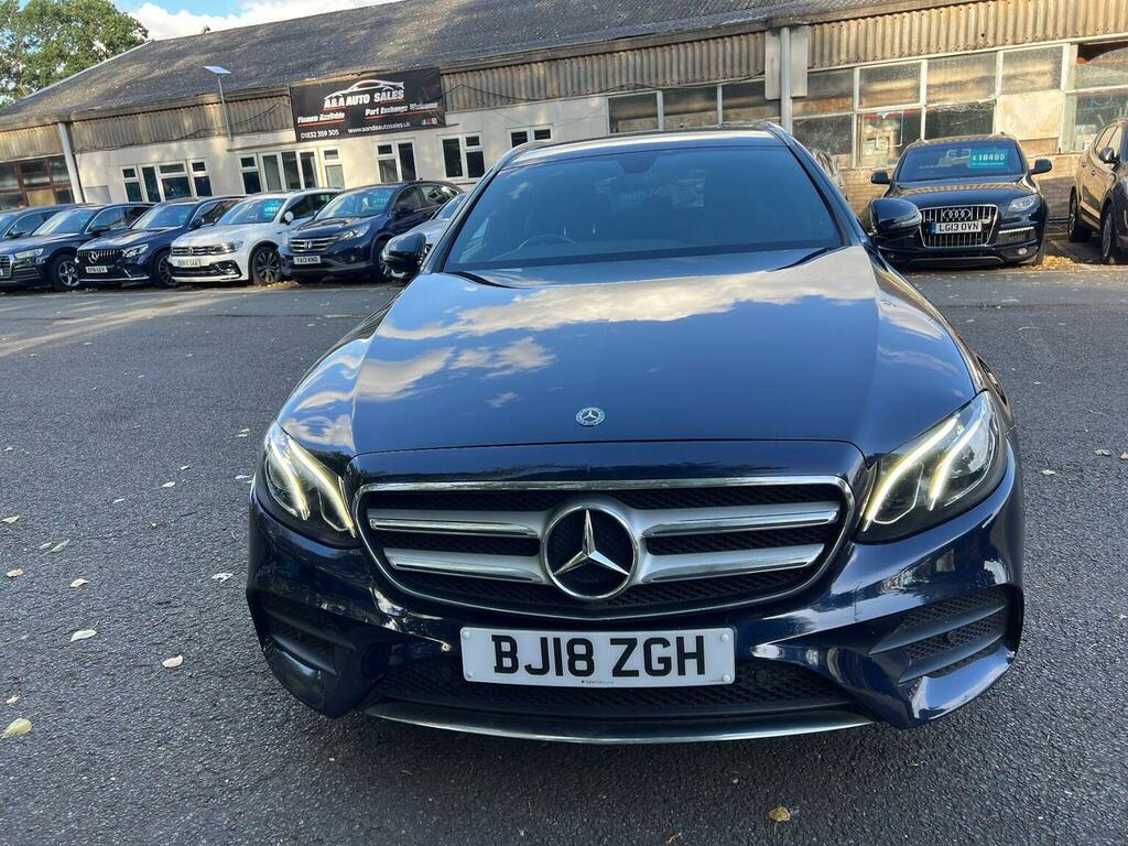 Mercedes-Benz E Class 2.0 E220d Amg Line G-tronic Euro 6 Ss Blue #2