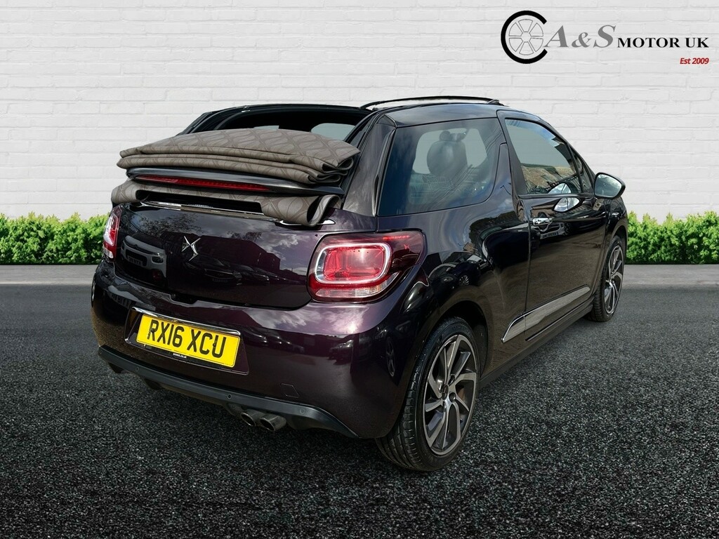 DS DS 3 Cabrio Convertible 1.2 Puretech Prestige 201616 RX16XCU Purple #4