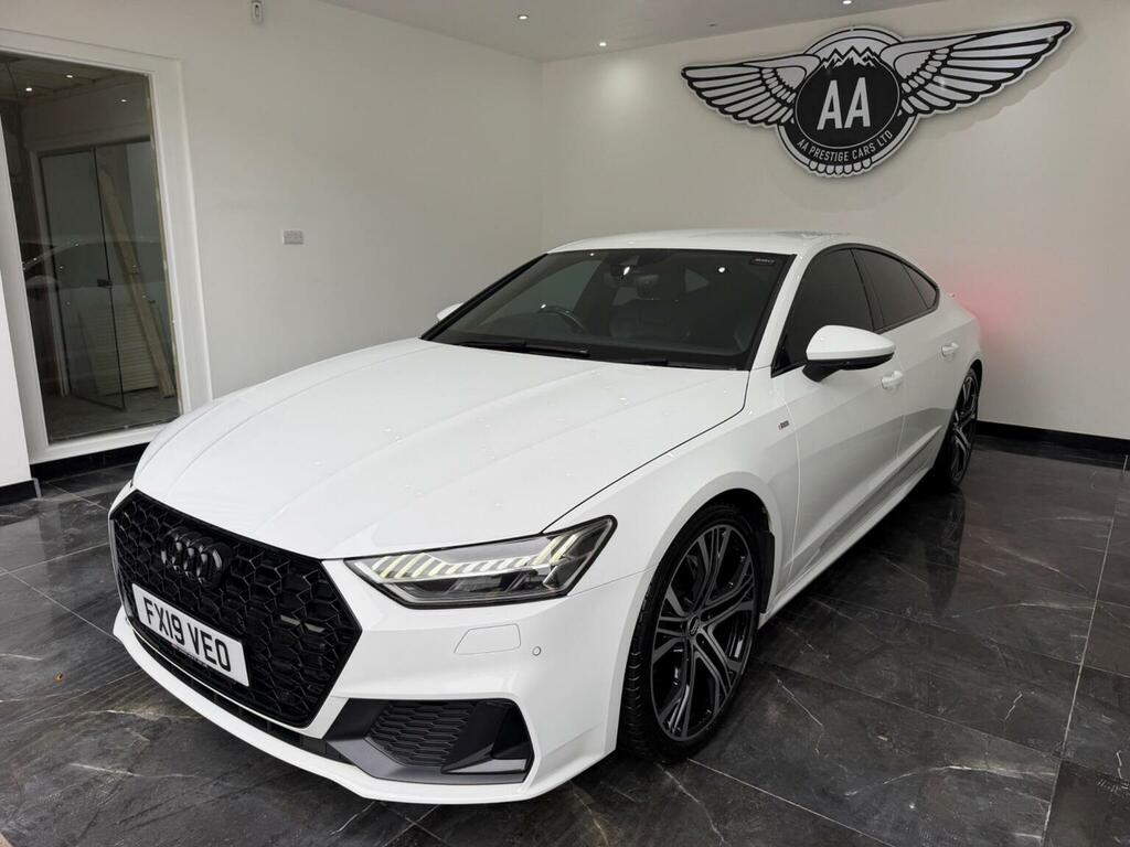 Audi A7 3.0 Tdi V6 50 S Line Sportback Tiptronic Quattro E White #3