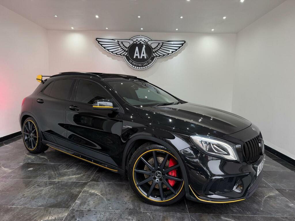 Mercedes-Benz GLA Class 2.0 Gla45 Amg Yellow Night Edition Spds Dct 4Matic Black