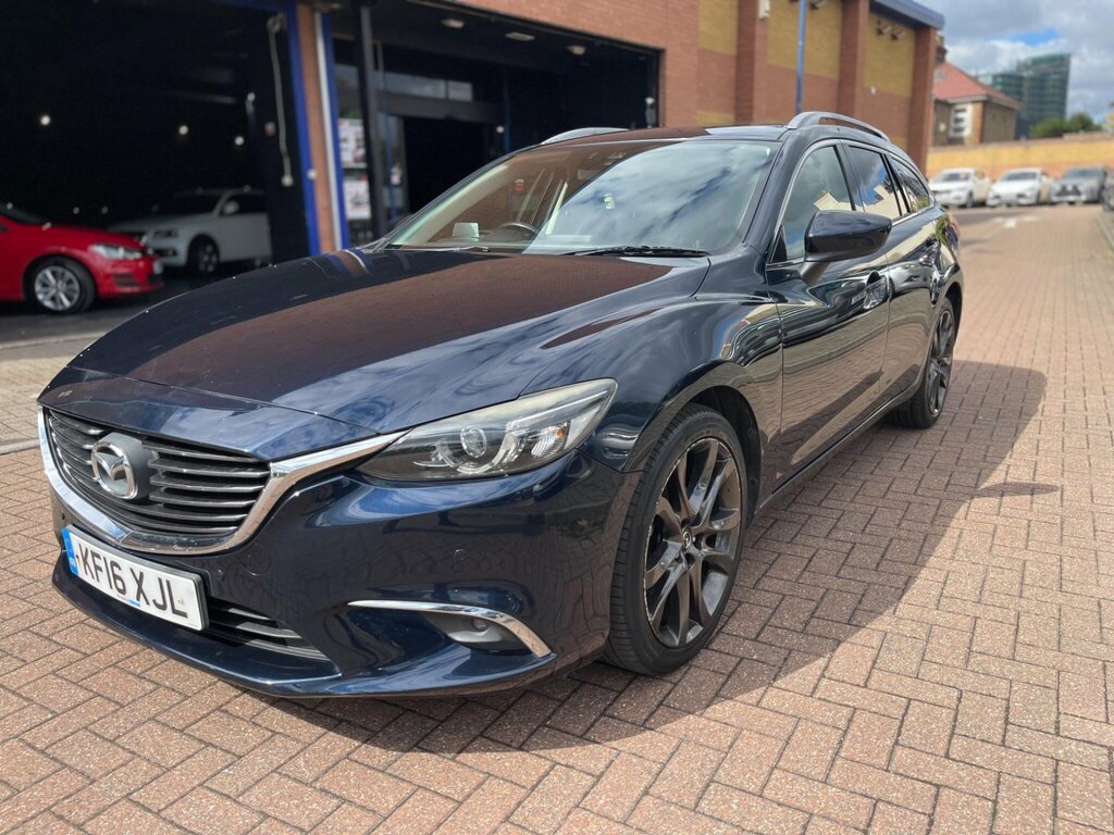 Mazda 6 2.2 Skyactiv-d Sport Nav Tourer Euro 6 Ss Blue #3