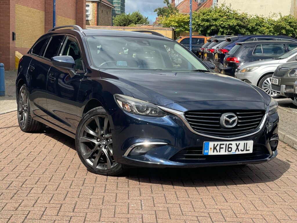Mazda 6 2.2 Skyactiv-d Sport Nav Tourer Euro 6 Ss Blue #6