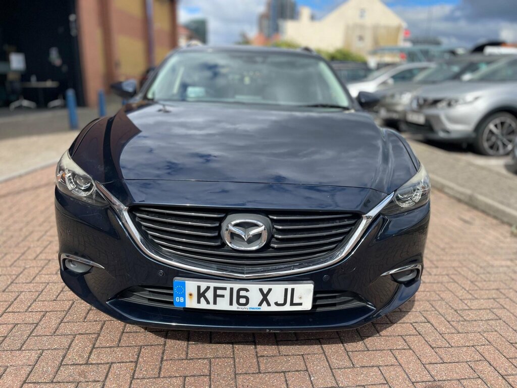 Mazda 6 2.2 Skyactiv-d Sport Nav Tourer Euro 6 Ss Blue #2
