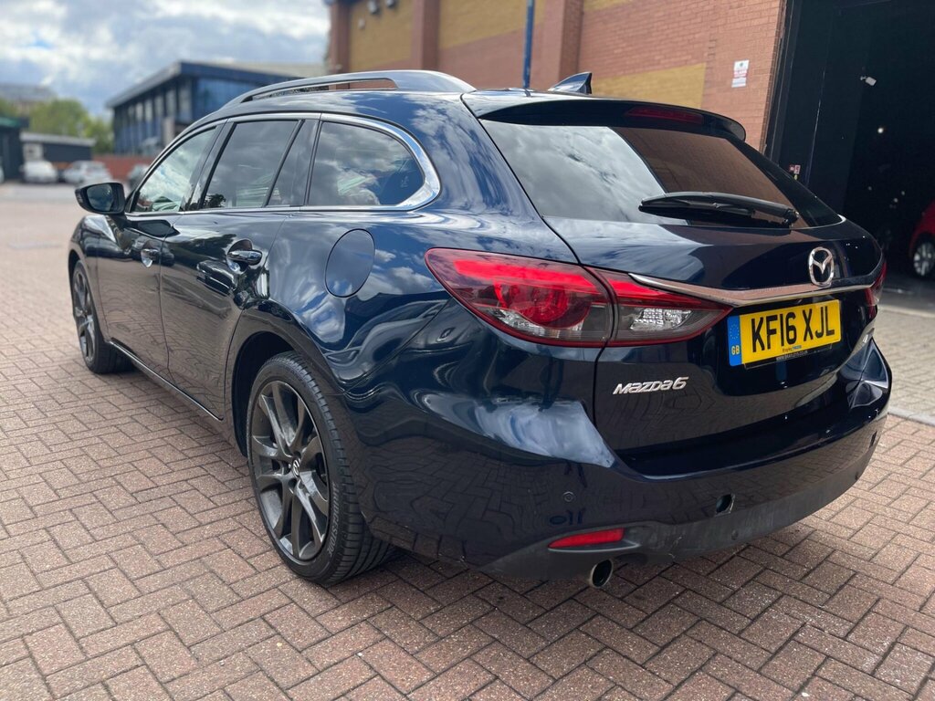 Mazda 6 2.2 Skyactiv-d Sport Nav Tourer Euro 6 Ss Blue #4