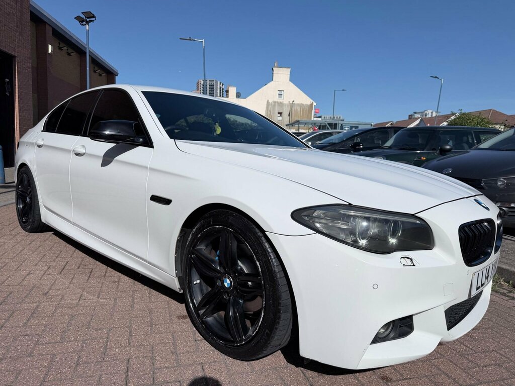 BMW 5 Series 2.0 520D M Sport Euro 6 Ss White #6
