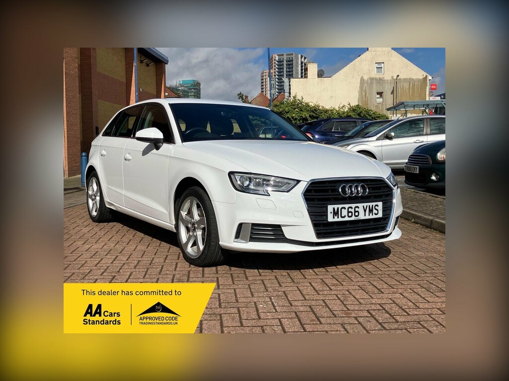 Audi A3 1.4 Tfsi Cod Sport Sportback S Tronic Euro 6 Ss White