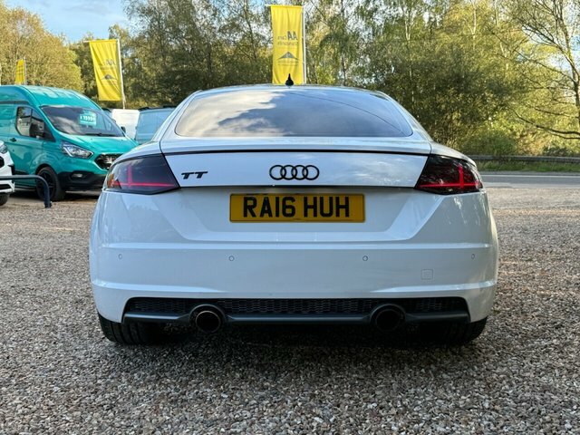 Audi TT Tfsi S Line Coupe White #4