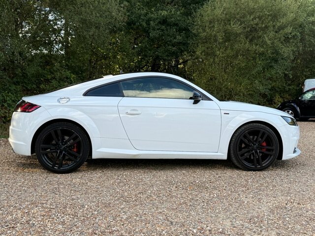 Audi TT Tfsi S Line Coupe White #6