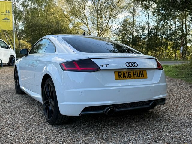 Audi TT Tfsi S Line Coupe White #3