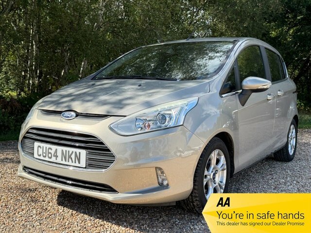 Ford B-Max Tdci Zetec Mpv Silver