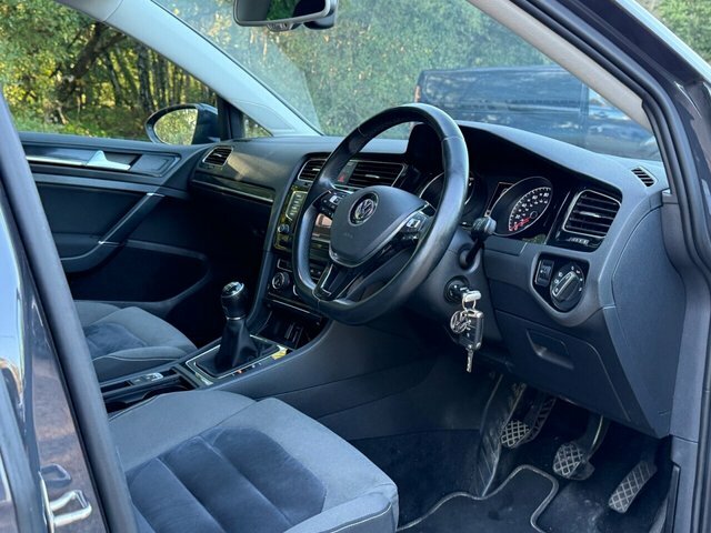 Volkswagen Golf Hatchback 2.0 Tdi Bluemotion Tech R-line Euro 6 S Black #13