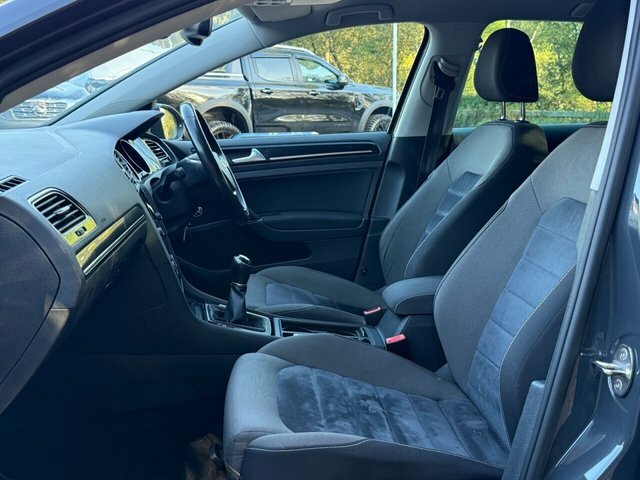 Volkswagen Golf Hatchback 2.0 Tdi Bluemotion Tech R-line Euro 6 S Black #9