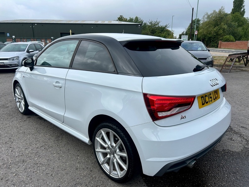 Audi A1 Tdi S Line B White #3