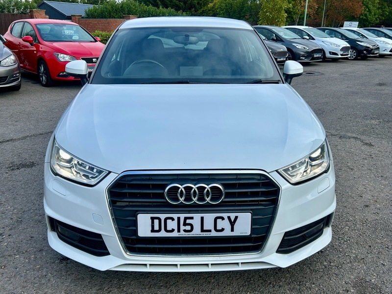 Audi A1 Tdi S Line B White #6