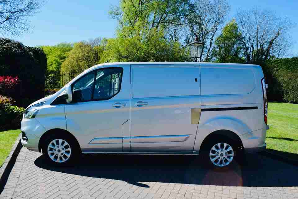 Ford Transit Custom Panel Van 2.0 300 Ecoblue Limited L1 H1 Euro Silver #2