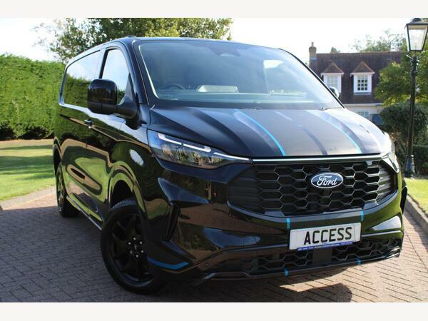 Ford Transit Custom Panel Van 2.0 320 Ecoblue Sport L1 H1 Euro 6 Black #2
