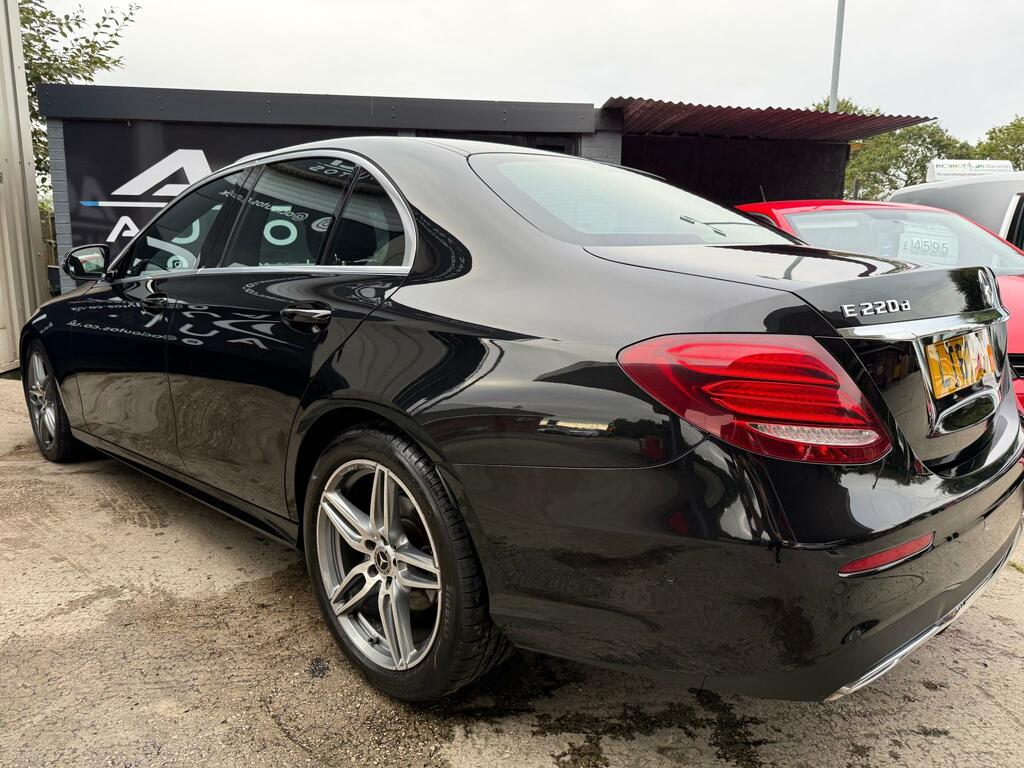 Mercedes-Benz E Class 2.0 E220d Amg Line Saloon Black #3