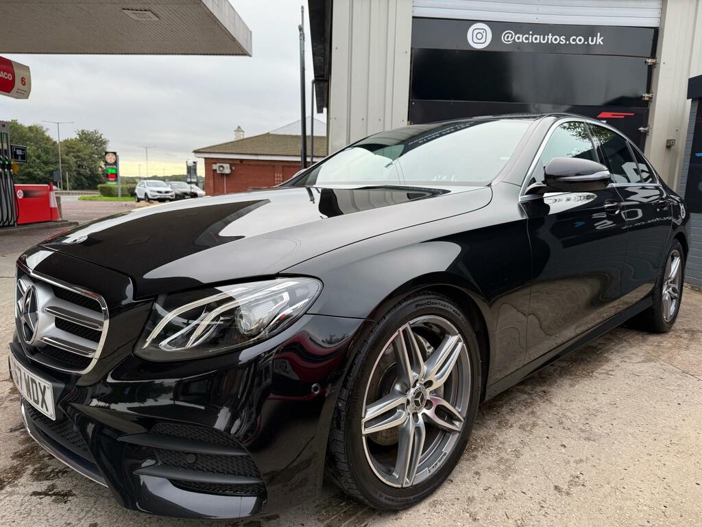 Mercedes-Benz E Class 2.0 E220d Amg Line Saloon Black #2