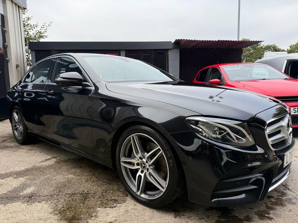 Mercedes-Benz E Class 2.0 E220d Amg Line Saloon Black