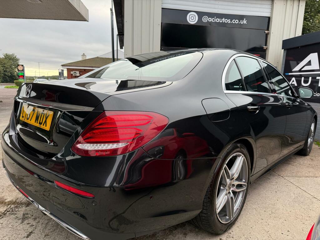 Mercedes-Benz E Class 2.0 E220d Amg Line Saloon Black #4
