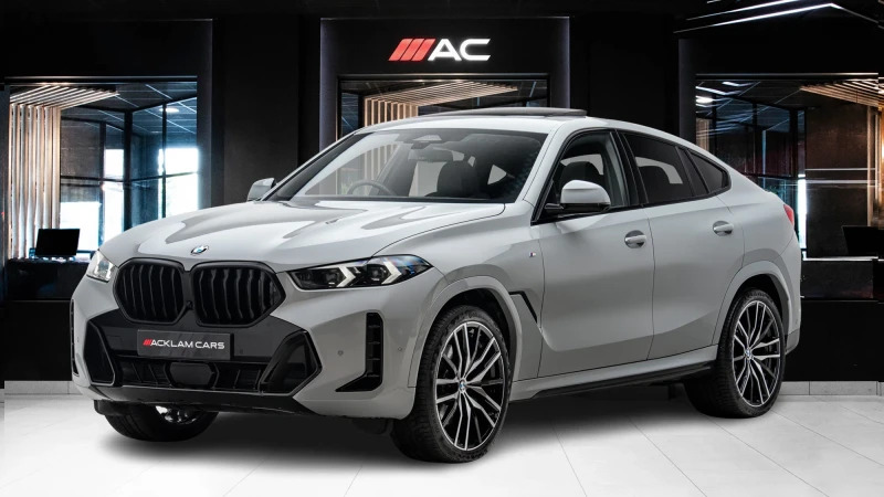 BMW X6 Xdrive40d M Sport Green #1