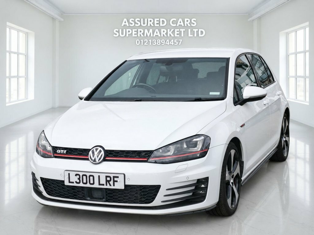 Volkswagen Golf 2L Gti White #5