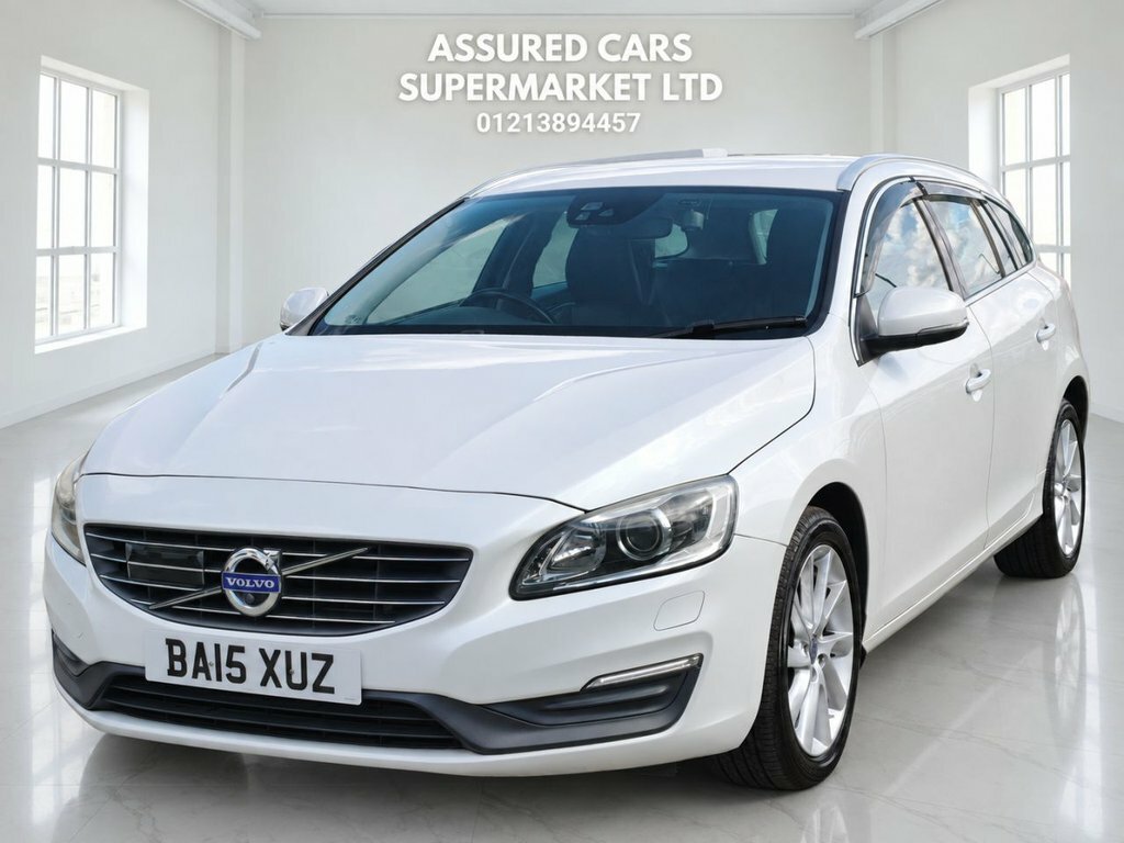 Volvo V60 Estate White #3
