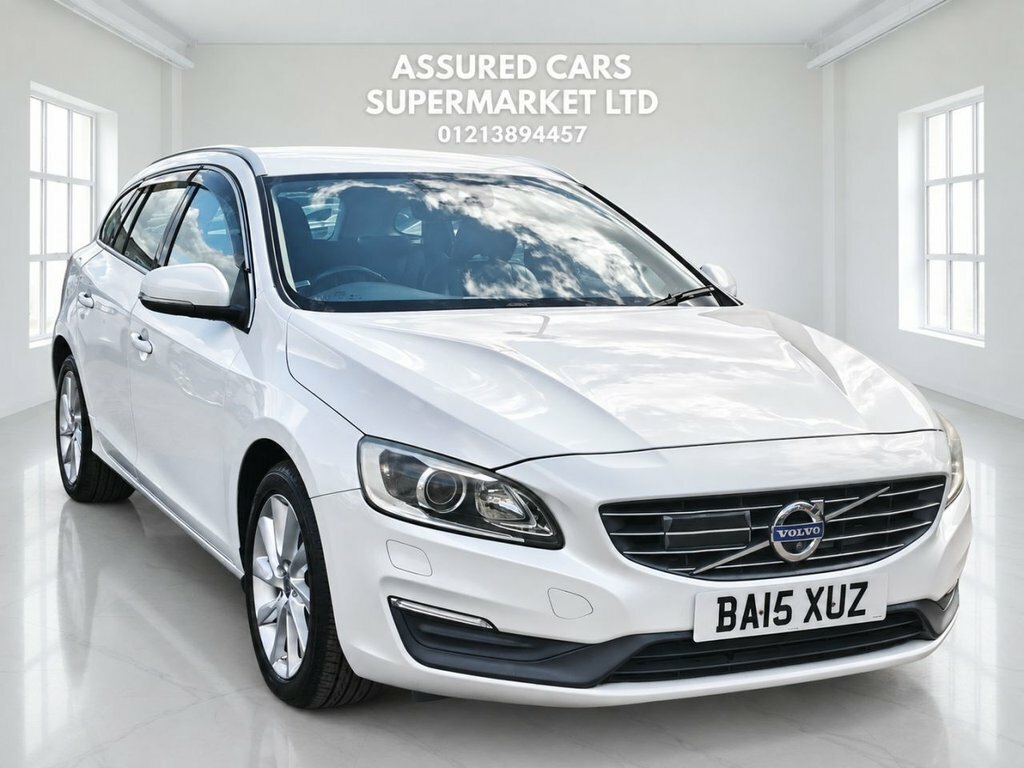 Volvo V60 Estate White #4
