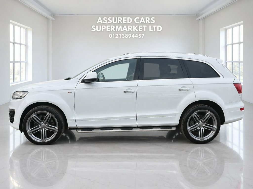 Audi Q7 3L S Line Sport Edition White #5