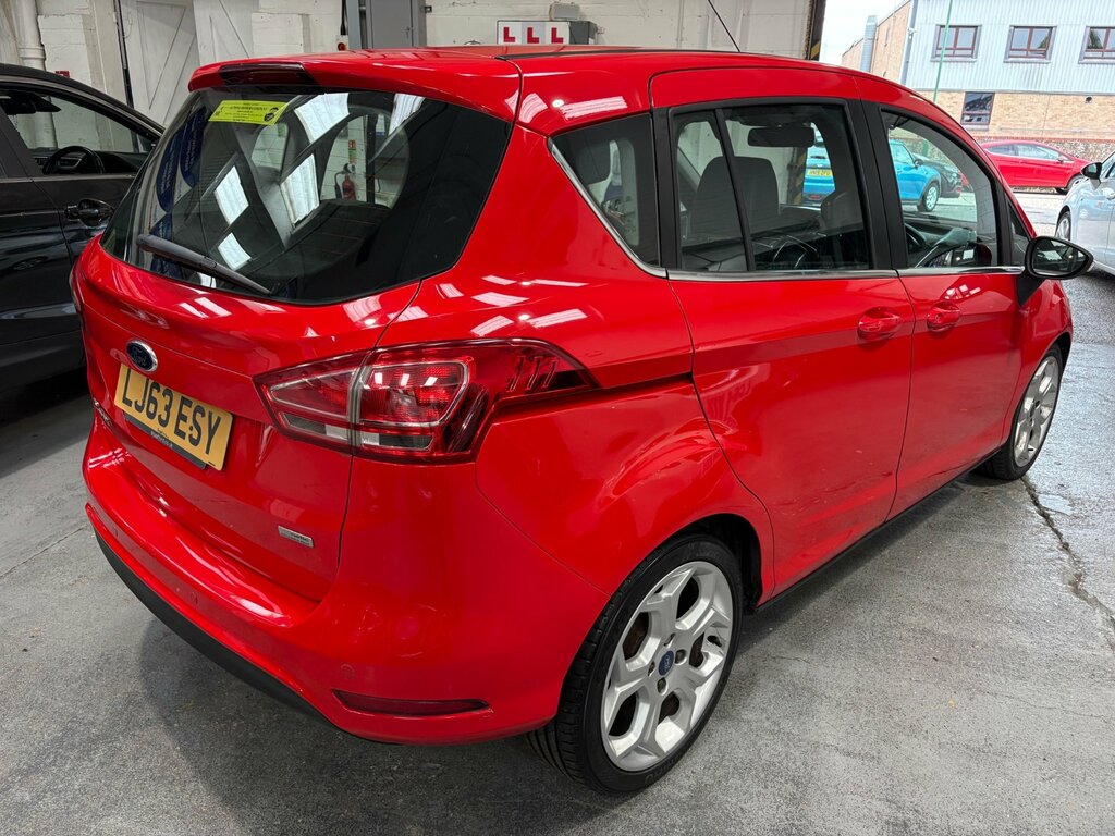 Ford B-Max 1.6 Tdci Titanium Mpv Euro 5 95 Red #4