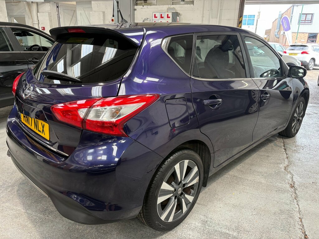 Nissan Pulsar 1.2 Dig-t Tekna Hatchback Xtron Euro 6 Blue #5