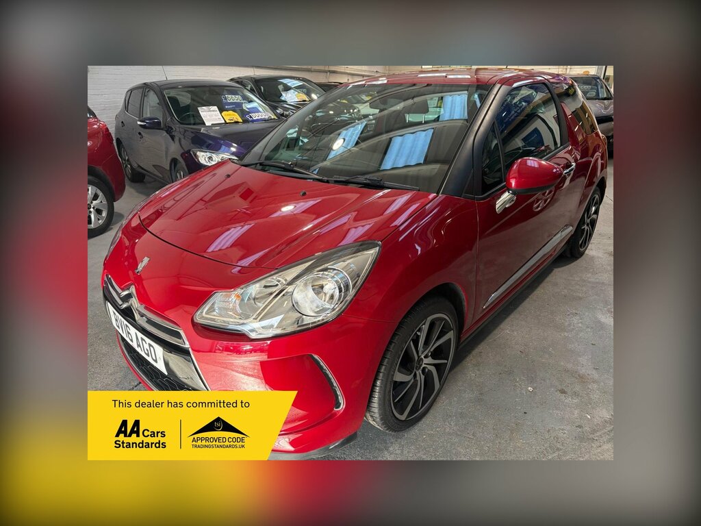 DS DS 3 1.2 Puretech Dstyle Nav Hatchback Manua Red