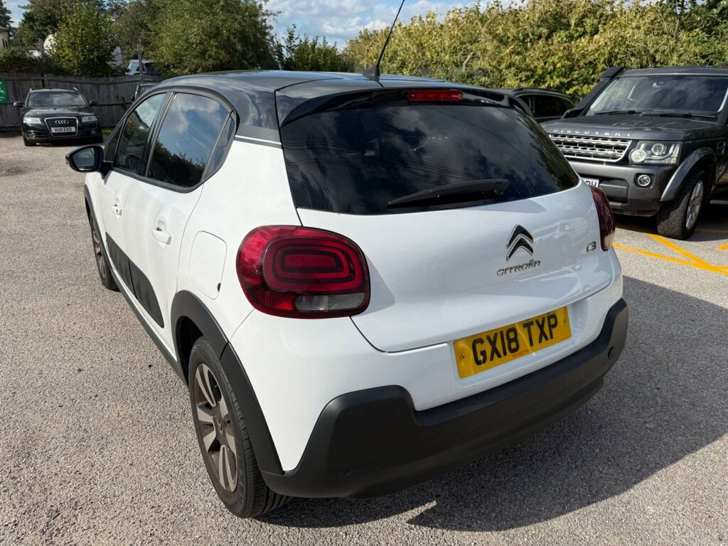 Citroen C3 1.2 Puretech Flair Hatchback Eur White #4