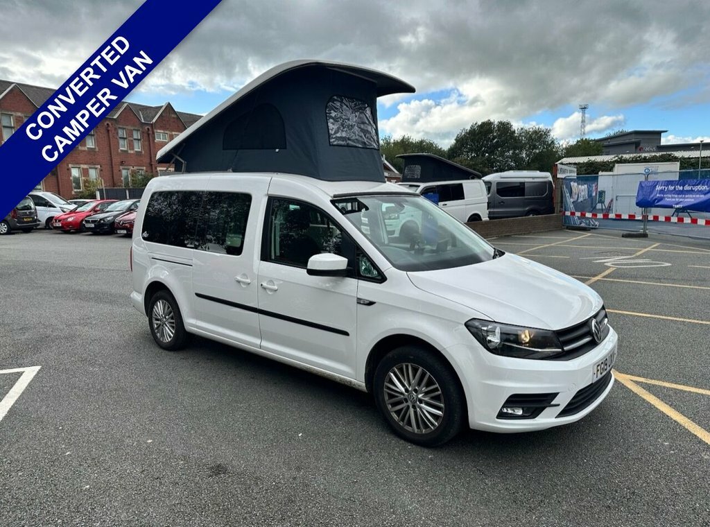 Volkswagen Caddy Maxi 2L C20 Maxi White #2