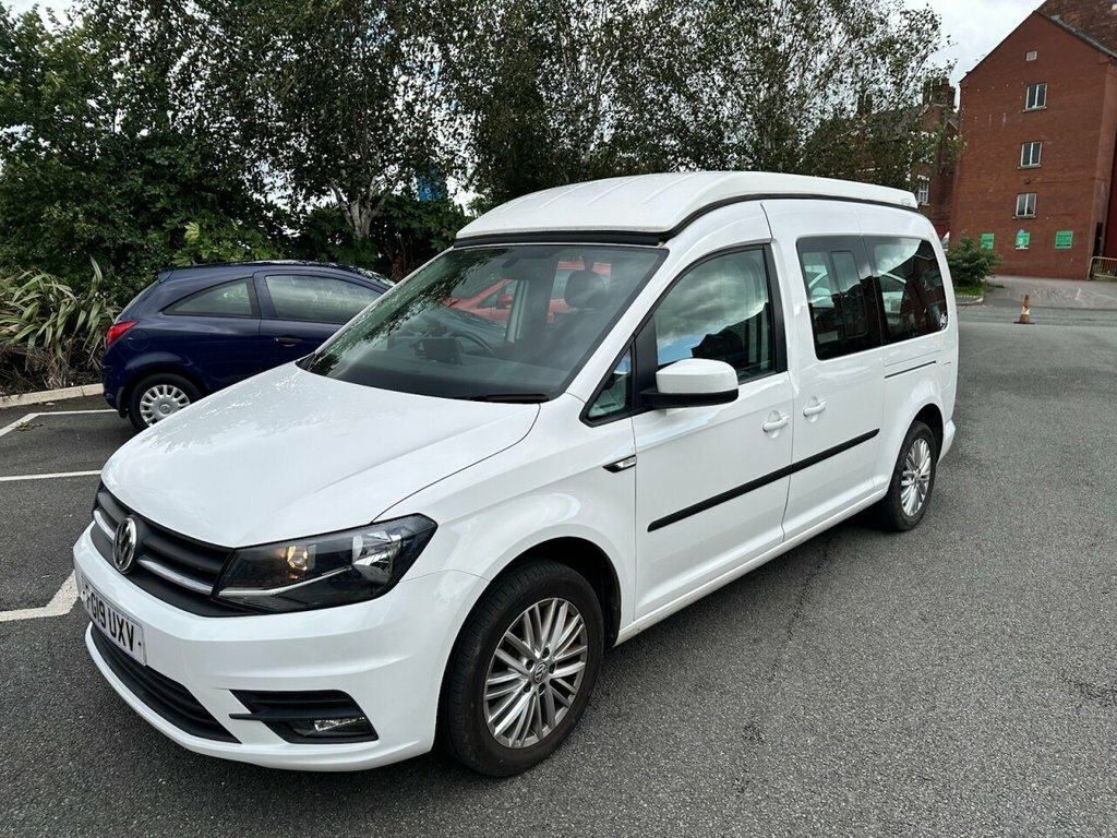 Volkswagen Caddy Maxi 2L C20 Maxi White #4