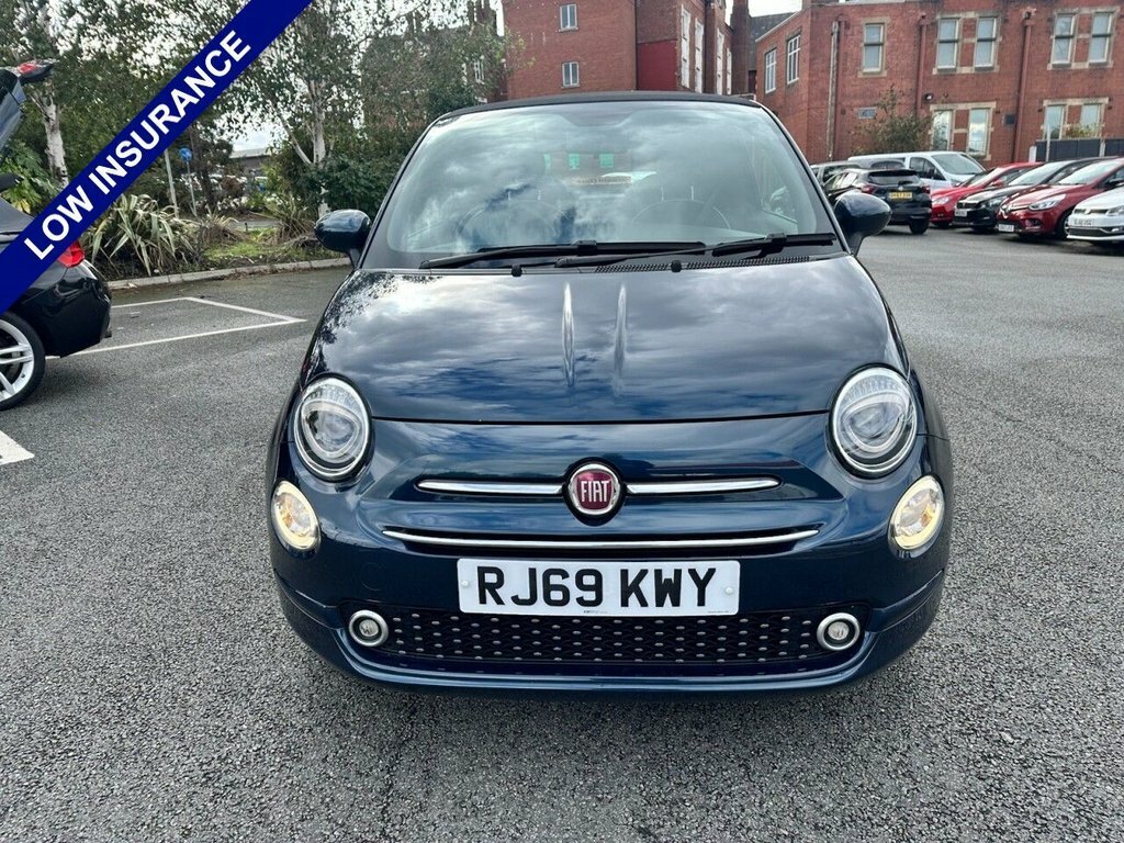 Fiat 500C 1L Lounge Blue #2