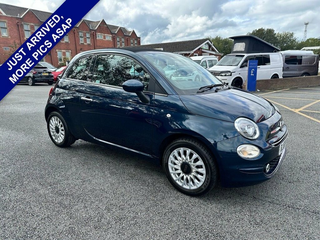 Fiat 500C 1L Lounge Blue