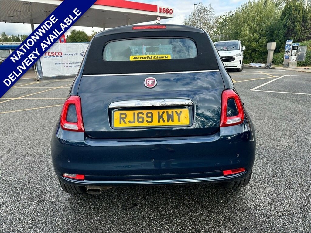 Fiat 500C 1L Lounge Blue #5