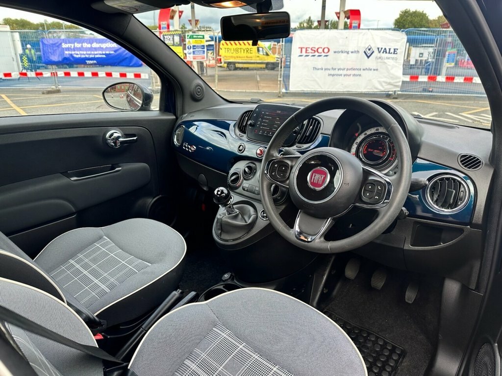 Fiat 500C 1.2 Lounge Euro 6 Ss Black #8
