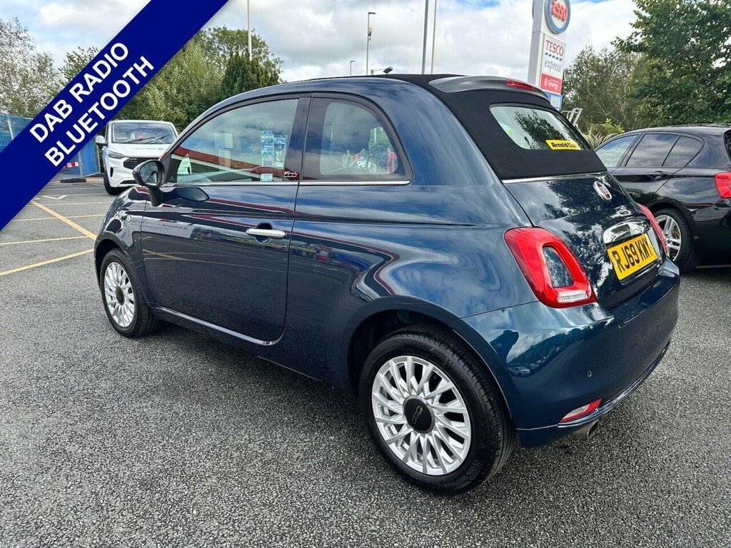 Fiat 500C 1L Lounge Blue #6