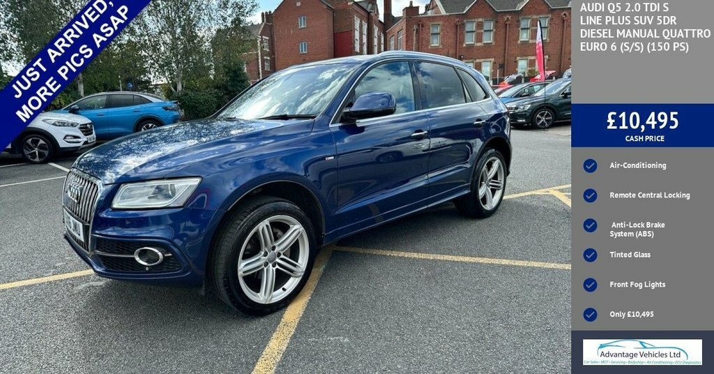 Audi Q5 2.0 Tdi 190 Quattro S Line Plus Grey #22