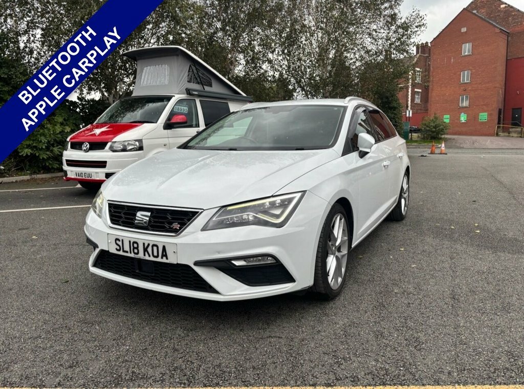 Seat Leon Estate White #3