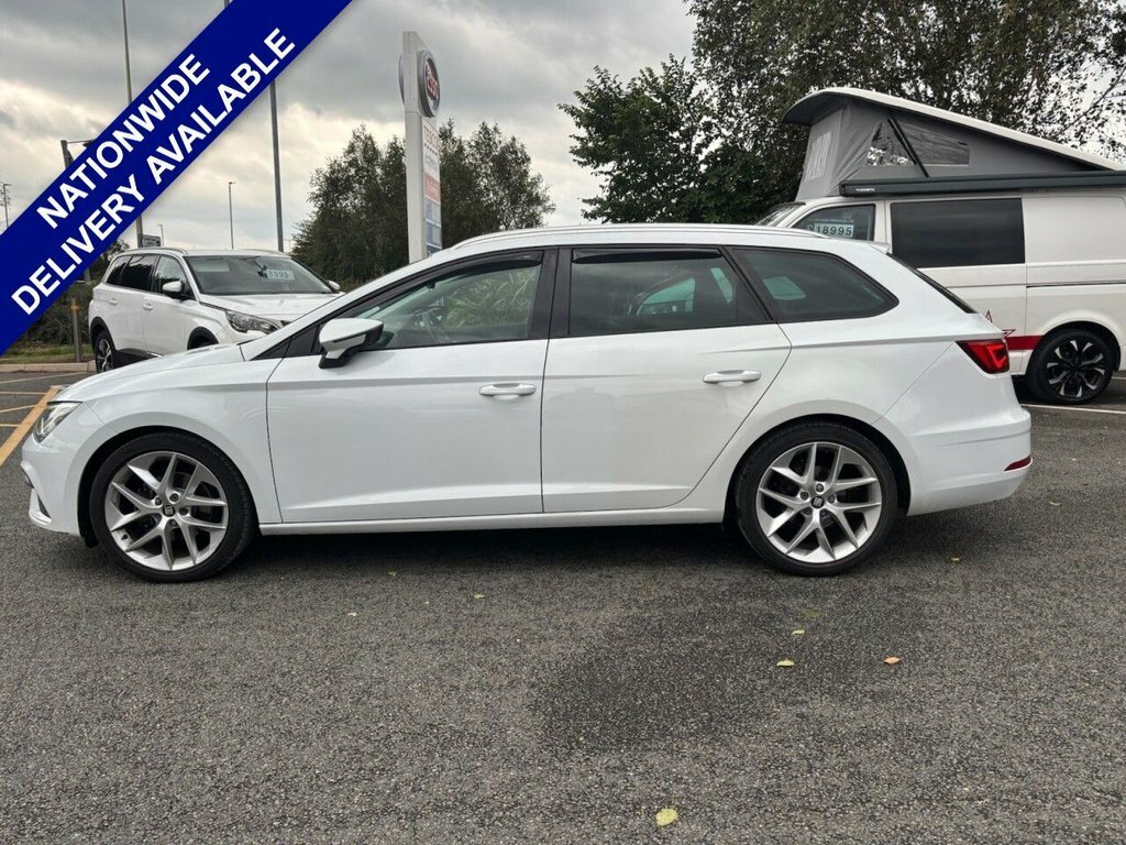Seat Leon Estate White #4