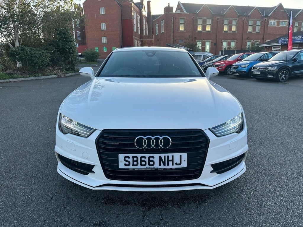 Audi A7 3.0 Tdi Quattro 272 Black Edition S Tronic White #8