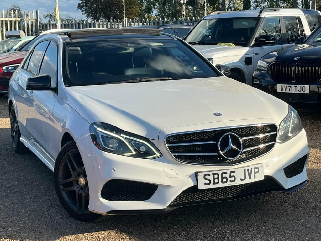 Mercedes-Benz E Class Saloon White
